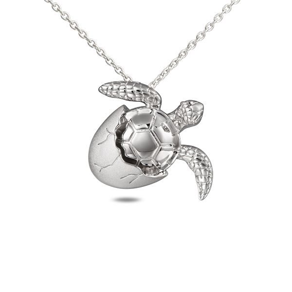 Hatching Turtle Pendant Blue Water Jewelers Saint Augustine, FL