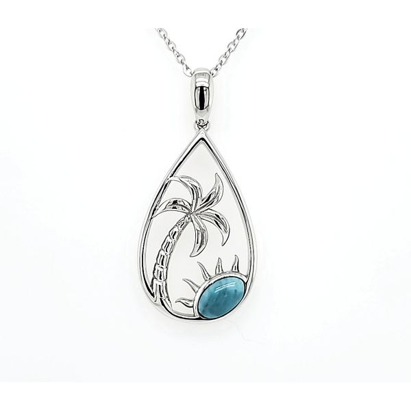Silver Pendant Blue Water Jewelers Saint Augustine, FL