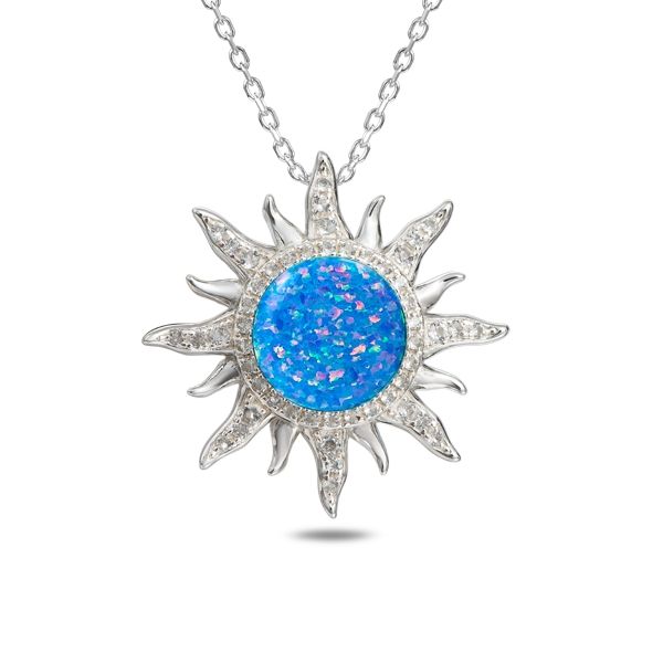 Silver Pendant Blue Water Jewelers Saint Augustine, FL