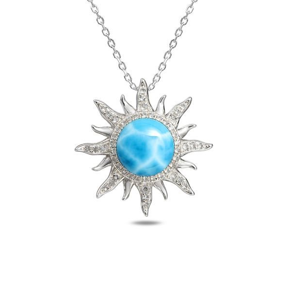 Silver Pendant Blue Water Jewelers Saint Augustine, FL