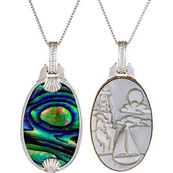 Silver Pendant Blue Water Jewelers Saint Augustine, FL