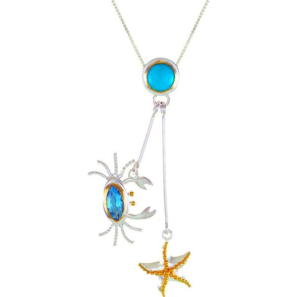 Silver Pendant/Necklace Blue Water Jewelers Saint Augustine, FL