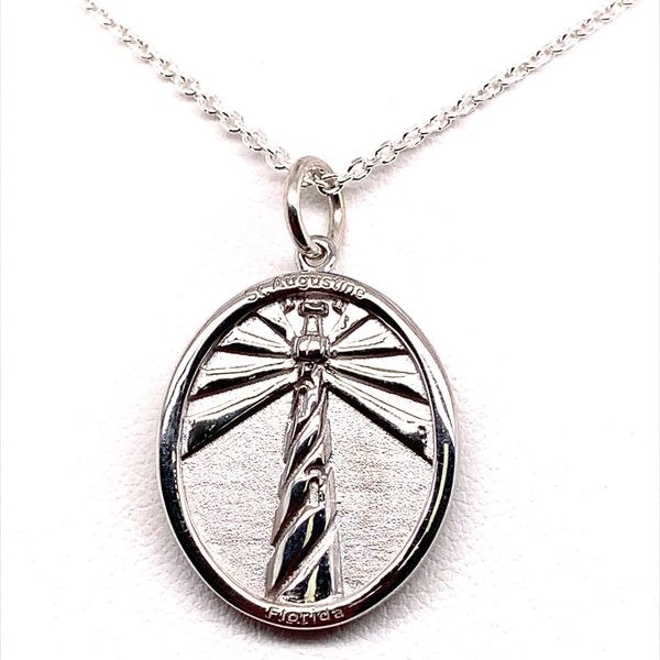 Silver Pendant Blue Water Jewelers Saint Augustine, FL