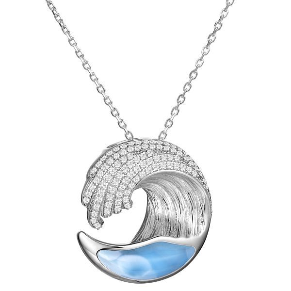 Silver Pendant Blue Water Jewelers Saint Augustine, FL