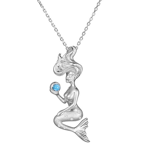 Mermaid Pendant Blue Water Jewelers Saint Augustine, FL