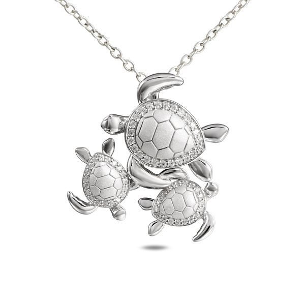 Turtle Pendant Blue Water Jewelers Saint Augustine, FL