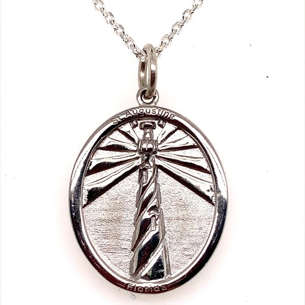 Silver Pendant Blue Water Jewelers Saint Augustine, FL