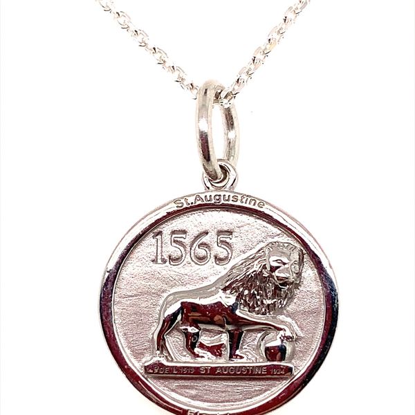Silver Pendant Blue Water Jewelers Saint Augustine, FL