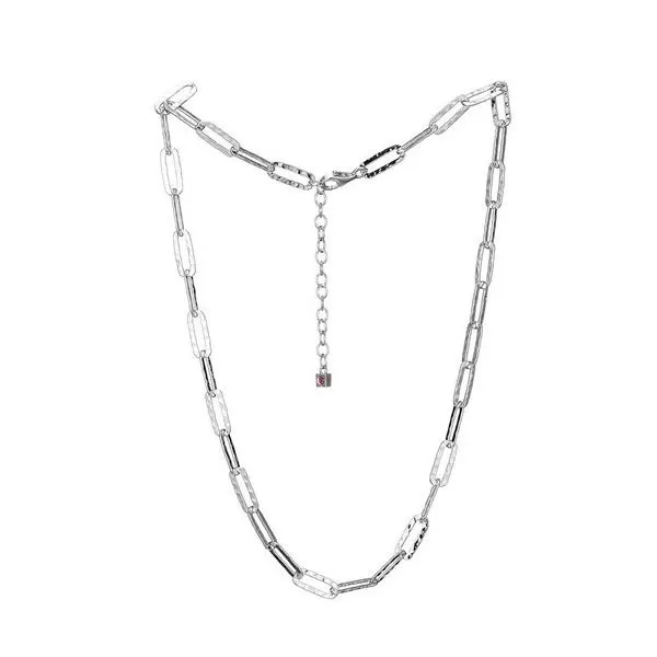 SILVER PAPER CLIP NECKLACE Blue Water Jewelers Saint Augustine, FL