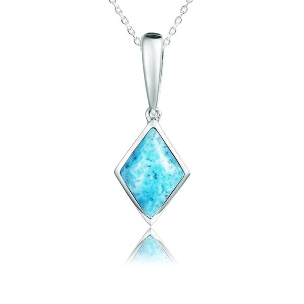 SILVER LARIMAR NECKLACE Blue Water Jewelers Saint Augustine, FL