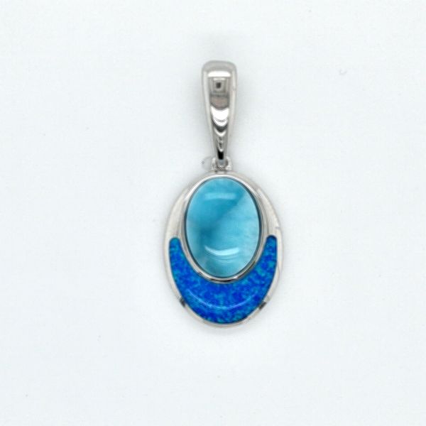 Silver Pendant Blue Water Jewelers Saint Augustine, FL