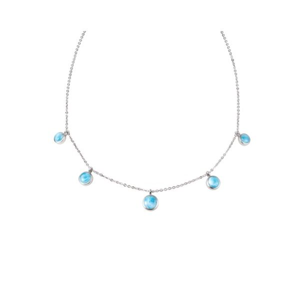 SILVER LARIMAR NECKLACE Blue Water Jewelers Saint Augustine, FL