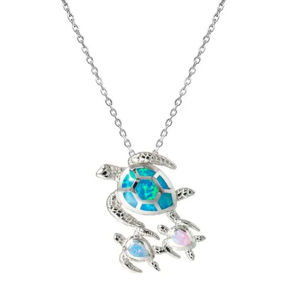 SILVER TURTLE PENDANT Blue Water Jewelers Saint Augustine, FL