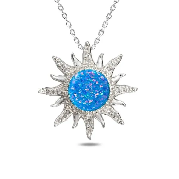 Silver Pendant Blue Water Jewelers Saint Augustine, FL