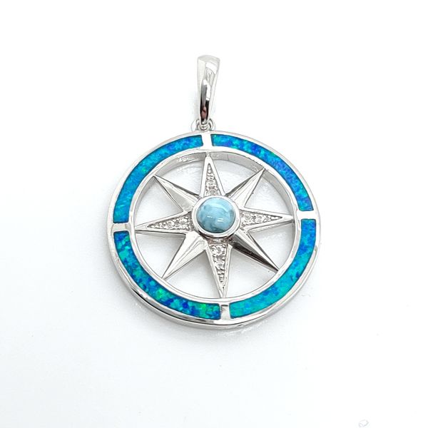 Silver Pendant Blue Water Jewelers Saint Augustine, FL