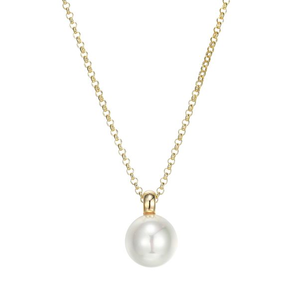 PEARL DROP PENDANT WITH CHAIN Blue Water Jewelers Saint Augustine, FL