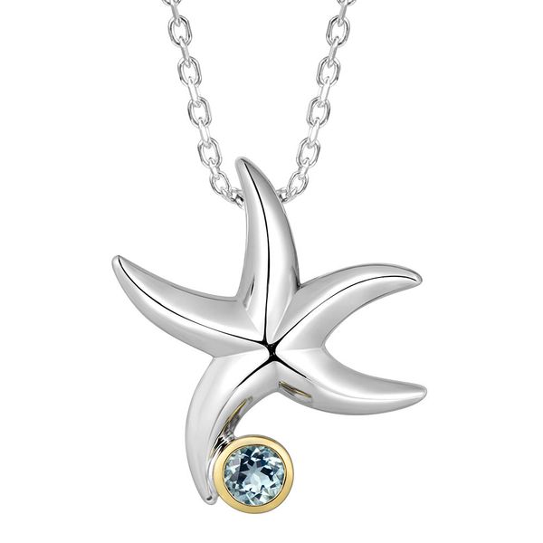 Silver Pendant Blue Water Jewelers Saint Augustine, FL