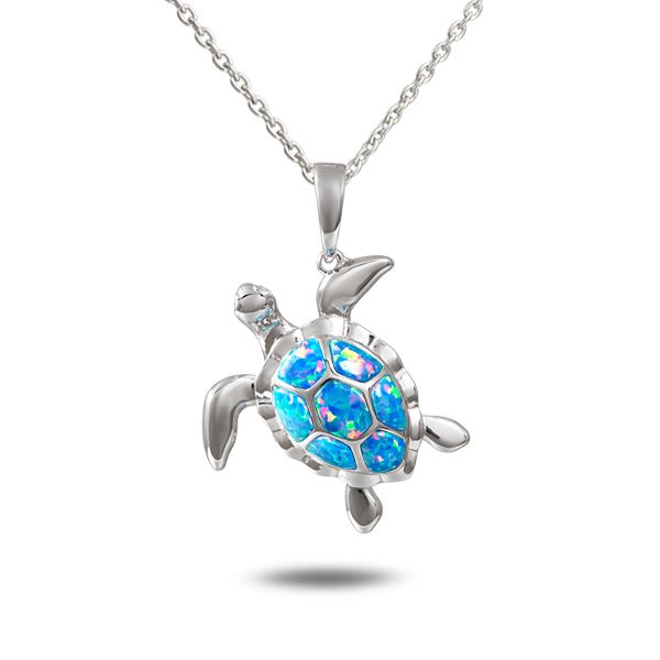 Silver Pendant Blue Water Jewelers Saint Augustine, FL