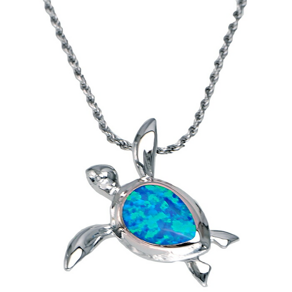 Silver Pendant Blue Water Jewelers Saint Augustine, FL