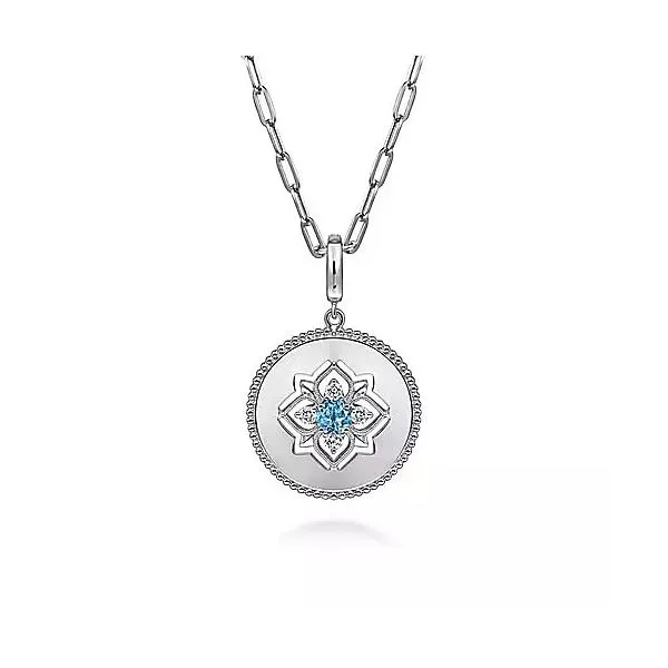 SILVER BUJUKAN MEDALLION PENDANT Image 2 Blue Water Jewelers Saint Augustine, FL