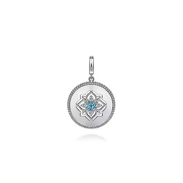 SILVER BUJUKAN MEDALLION PENDANT Blue Water Jewelers Saint Augustine, FL