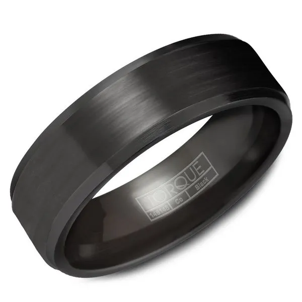 BLACK COBALT WEDDING BAND Blue Water Jewelers Saint Augustine, FL