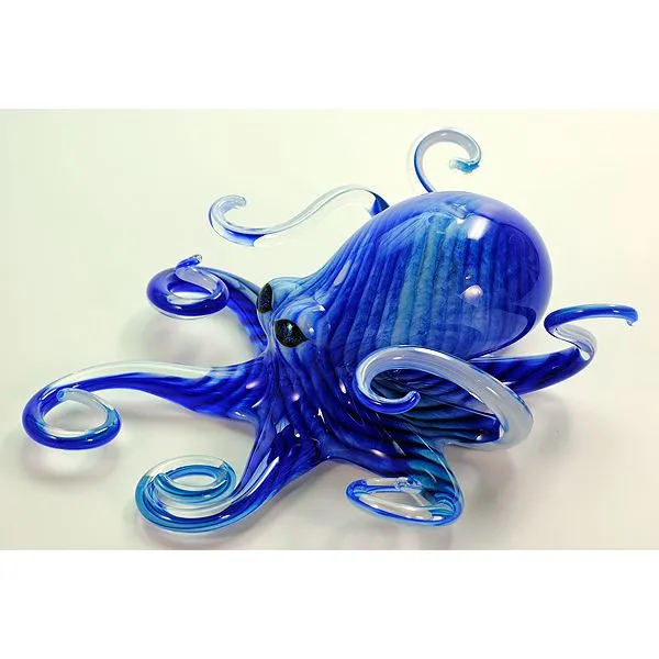 GLASS-BLOWN OCTOPUS Blue Water Jewelers Saint Augustine, FL