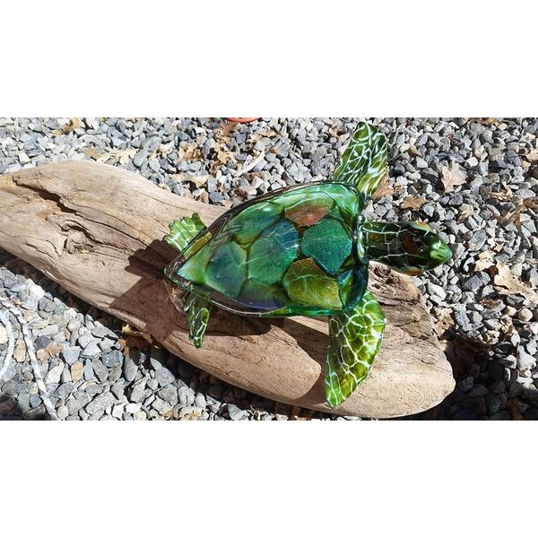 Glass Blown Turtle Blue Water Jewelers Saint Augustine, FL