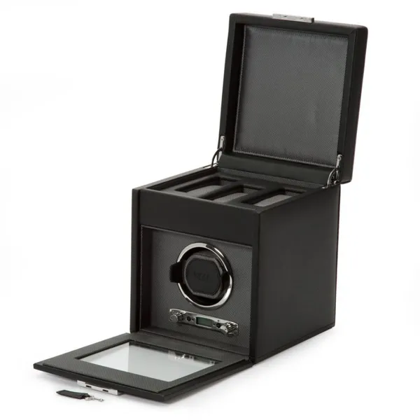 WOLF WATCH WINDER WITH STORAGE Image 3 Blue Water Jewelers Saint Augustine, FL