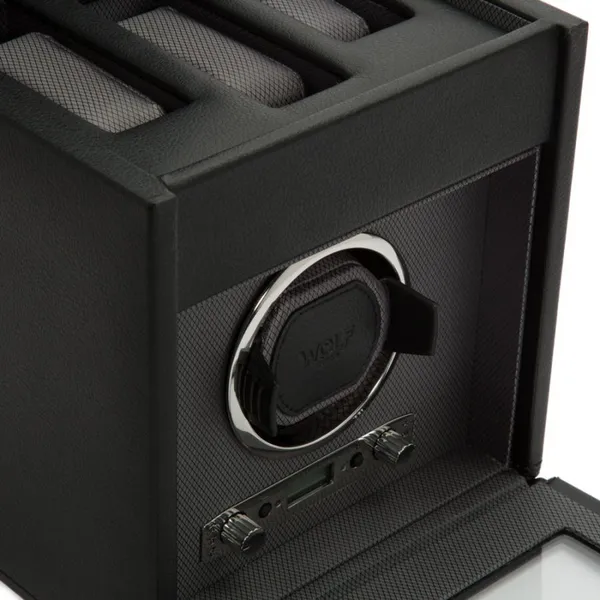 WOLF WATCH WINDER WITH STORAGE Image 4 Blue Water Jewelers Saint Augustine, FL