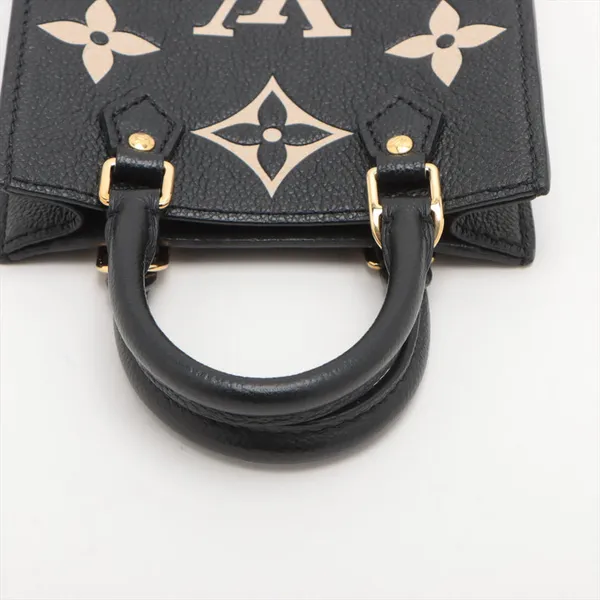 Louis Vuitton Monogram Empreinte Petit Sac Black&Creme Plat Image 4 Blue Water Jewelers Saint Augustine, FL