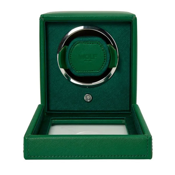 WOLF WATCH WINDER - GREEN Image 3 Blue Water Jewelers Saint Augustine, FL