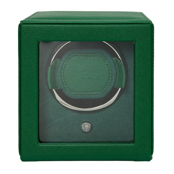 WOLF WATCH WINDER - GREEN Blue Water Jewelers Saint Augustine, FL