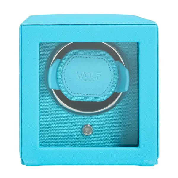 WOLF WATCH WINDER - TURQUOISE Blue Water Jewelers Saint Augustine, FL