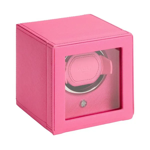 WOLF WATCH WINDER - PINK Image 2 Blue Water Jewelers Saint Augustine, FL