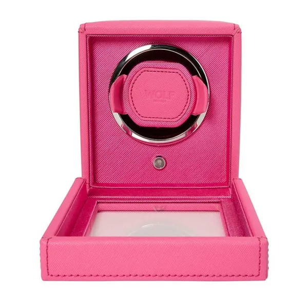 WOLF WATCH WINDER - PINK Image 3 Blue Water Jewelers Saint Augustine, FL
