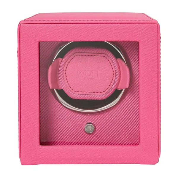 WOLF WATCH WINDER - PINK Blue Water Jewelers Saint Augustine, FL