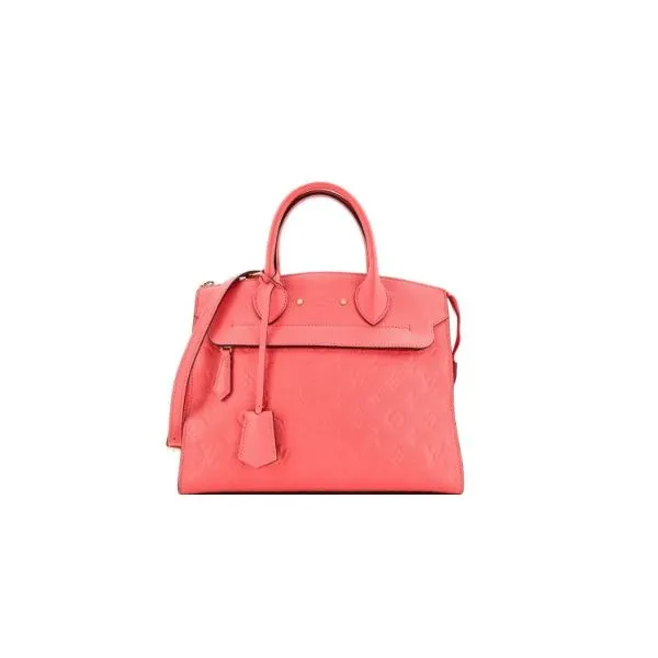 Louis Vuitton Pont Neuf Handbag Monogram Empreinte Leather MM Blue Water Jewelers Saint Augustine, FL