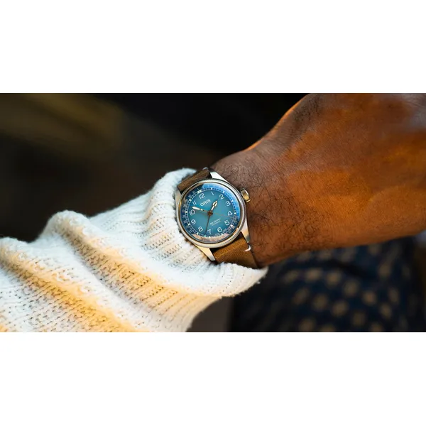ORIS BIG CROWN VOLANTE BLUE DIAL 38MM WATCH Image 2 Blue Water Jewelers Saint Augustine, FL