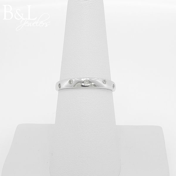 10k White Gold Diamond Wedding Band B & L Jewelers Danville, KY