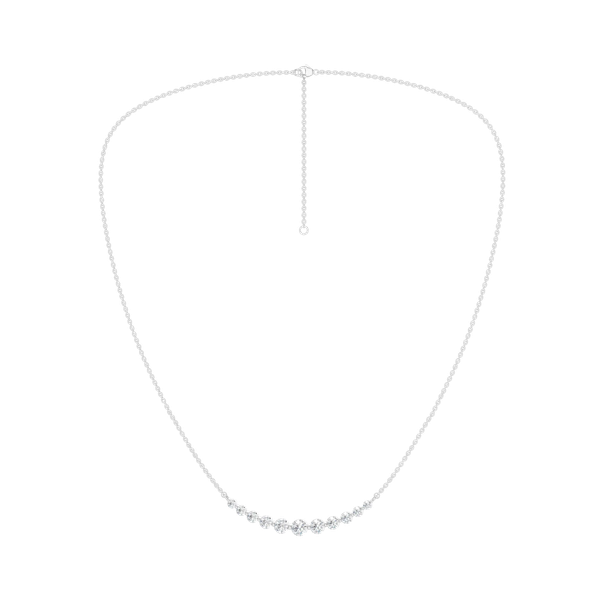 Lab Diamond Necklace Image 2 B & L Jewelers Danville, KY