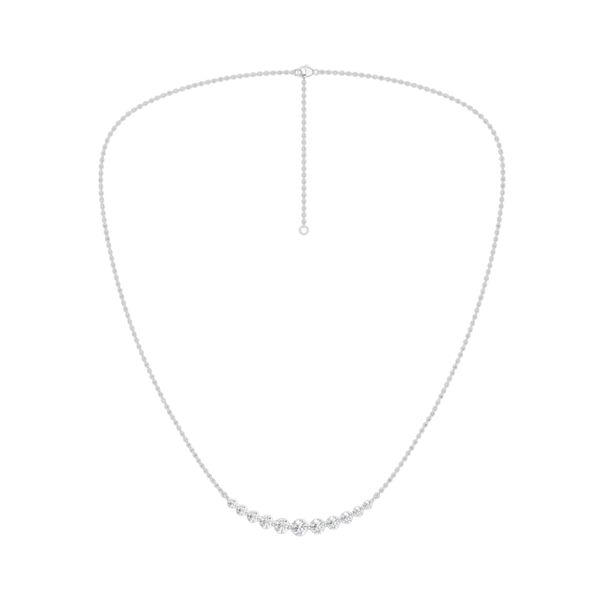 Lab Diamond Necklace Image 2 B & L Jewelers Danville, KY