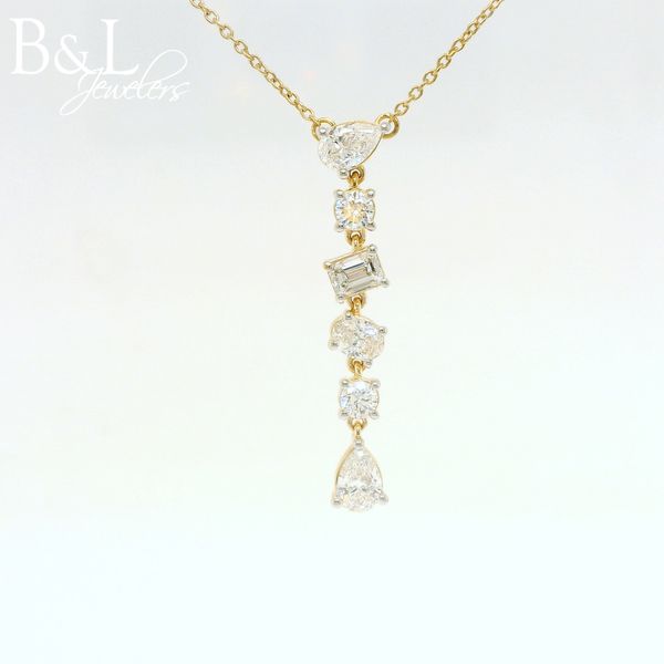 Lab Diamond Necklace B & L Jewelers Danville, KY