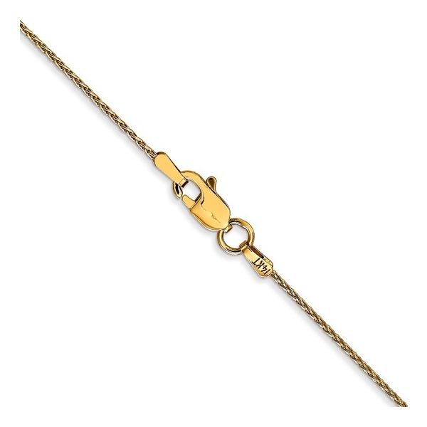 14k Yellow Gold Wheat Chain Image 2 B & L Jewelers Danville, KY