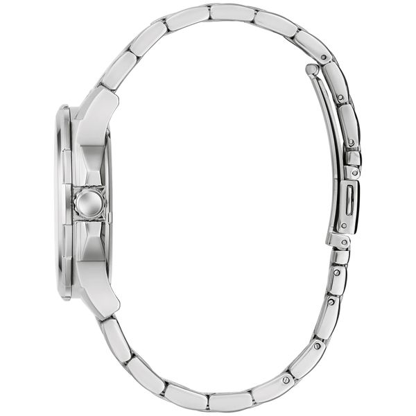 Stainless Steel Silver-White Dial Caravelle Men's Watch Image 2 B & L Jewelers Danville, KY