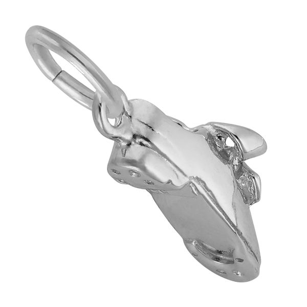 Sterling Silver Tap Shoe Charm Image 2 B & L Jewelers Danville, KY
