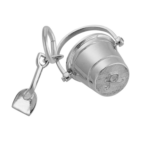 Sterling Silver Pail and Shovel Charm Image 2 B & L Jewelers Danville, KY