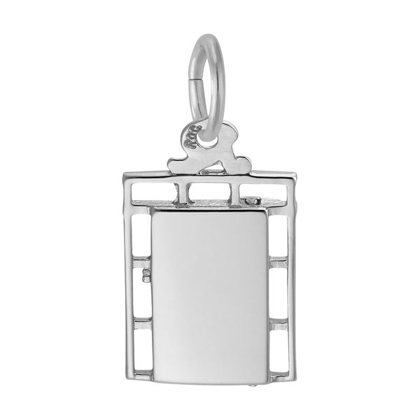 Sterling Silver Door Charm Image 3 B & L Jewelers Danville, KY