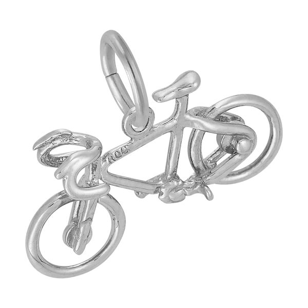 Sterling Silver Bicycle Charm Image 2 B & L Jewelers Danville, KY