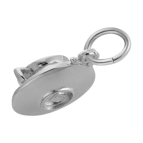 Sterling Silver Cup and Saucer Charm Image 2 B & L Jewelers Danville, KY